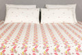 Elevate Aesthetic Cotton Printed Flat Bed Sheet Set