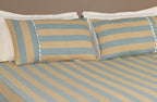 Classic Woven Herringbone Striped Bed Sheet Set