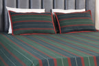 Premium Woven Dobby Striped Bed Sheet Set