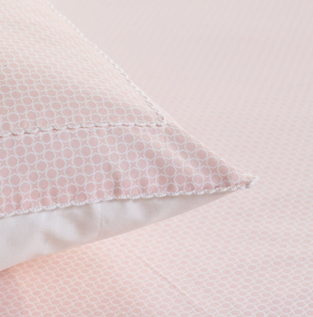 Luxury Blush Petal 200TC Cotton Printed Bed Sheet Set