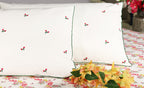 Elevate Aesthetic Cotton Printed Flat Bed Sheet Set