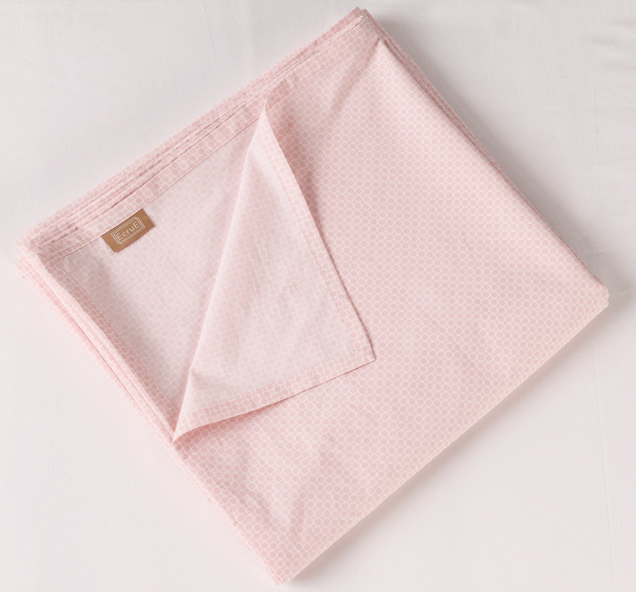 Luxury Blush Petal 200TC Cotton Printed Bed Sheet Set
