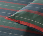 Premium Woven Dobby Striped Bed Sheet Set