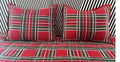 Crimson Manor Woven Plaid Quilt Set