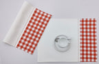 Nautical Fusion Woven Gingham Placemat Set Pack of 2 Pieces