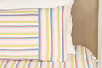Shoreline Woven Cotton Striped Flat Bed Sheet Set