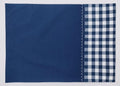 Nautical Fusion Woven Gingham Placemat Set Pack of 2 Pieces