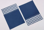 Nautical Fusion Woven Gingham Placemat Set Pack of 2 Pieces