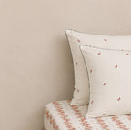 EcruE Elevate Aesthetic Printed 100% Cotton Flat Bed Sheet Set – Soft, Breathable & Premium Comfort