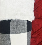 Cozy Buffalo Check Christmas Stocking