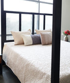 Vermicelli Designed Premium Quilt Set