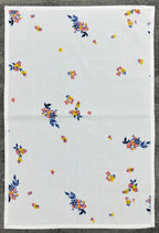 Primrose Meadow Satin-Frame Cotton Waffle Towel Set Of 4 Pieces