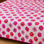 EcruE Premium Floral Printed 100% Cotton Bed Sheet Set – Soft, Breathable & Comfortable