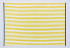 Premium Solar Stripe Woven Placemat Set Pack of 2pieces