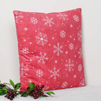 Snowflake Printed Cushion