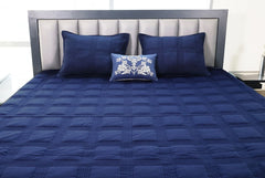 Premium Box-Quilted Quilt Set 100x104