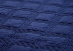 Premium Box-Quilted Quilt Set 100x104