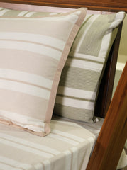 Heritage Stripe Patchwork Bed Cover Set