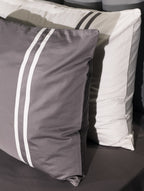 Minimalist Linear 400TC Cotton Satin Bedding Set Size 104x105