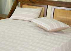 Heritage Stripe Patchwork Bed Cover Set