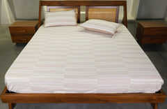 Heritage Stripe Patchwork Bed Cover Set