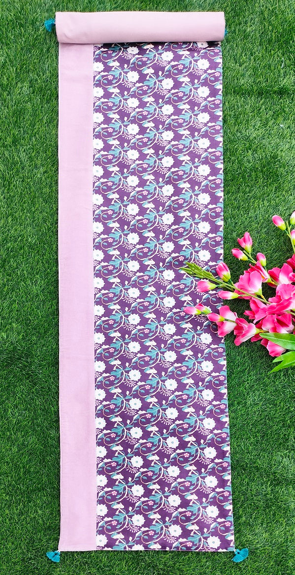Amethyst Filigree Patchwork Runner