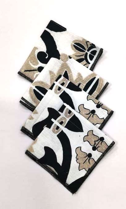 Classic Printed Napkin Set Pack Of 4 Pieces