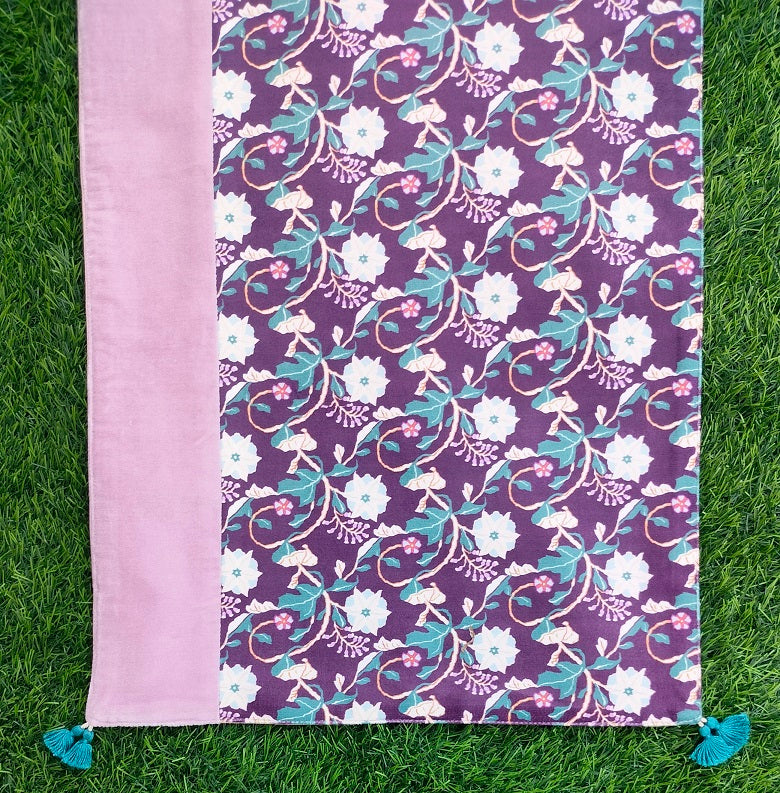 Amethyst Filigree Patchwork Runner