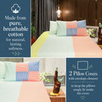 Classic Woven Stripe Bed Sheet Set
