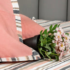 Luxury Cotton Woven Stripe Bed Sheet Set