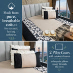 EcruE Premium Ozee Printed 100% Cotton Bed Sheet Set – Soft, Breathable & Comfortable
