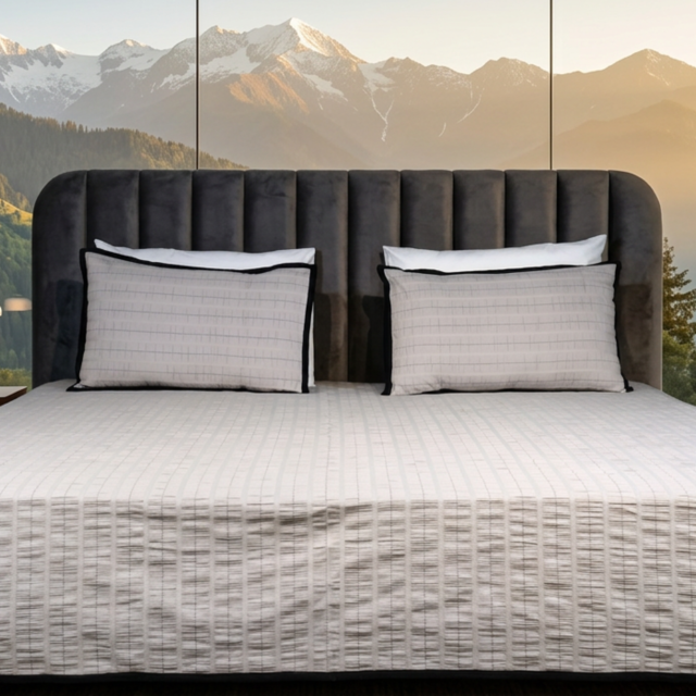 Pure Grain Seersucker Bed Cover Set