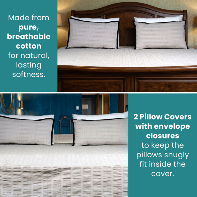 Pure Grain Seersucker Bed Cover Set