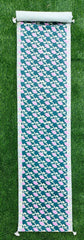 Printed Velvet Table Runner with Tassels