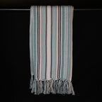 Horizon Multi-Color Stripe Waffle Bath Towel Set Of 2 Pieces