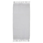 Alabaster Stitch White Cotton Waffle Bath Towel Set Of 2 Pieces