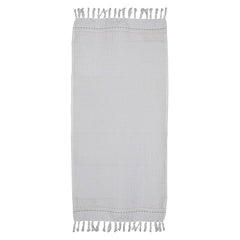 EcruE Premium White Waffle Bath Towel – 100% Cotton | Soft, Absorbent & Stylish | 27x52 inches