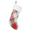 Yarn Dyed Woven Plaid Stocking