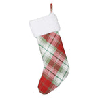 Yarn Dyed Woven Plaid Stocking