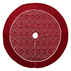 Snowflake Zari Embroidered T Skirt