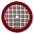 Woven Plaid T-Skirt