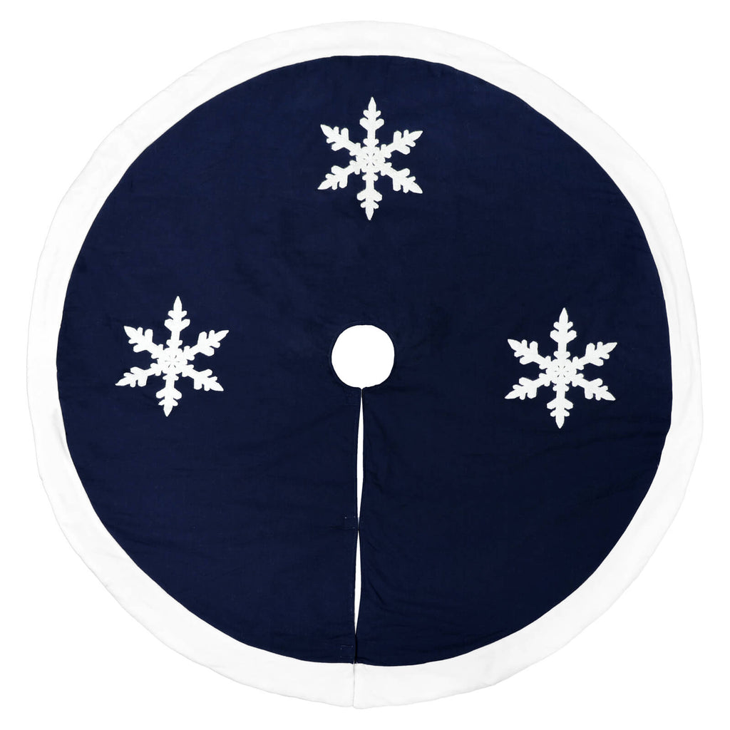 Snowflake Embroidered T Skirt