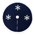 Snowflake Embroidered T Skirt