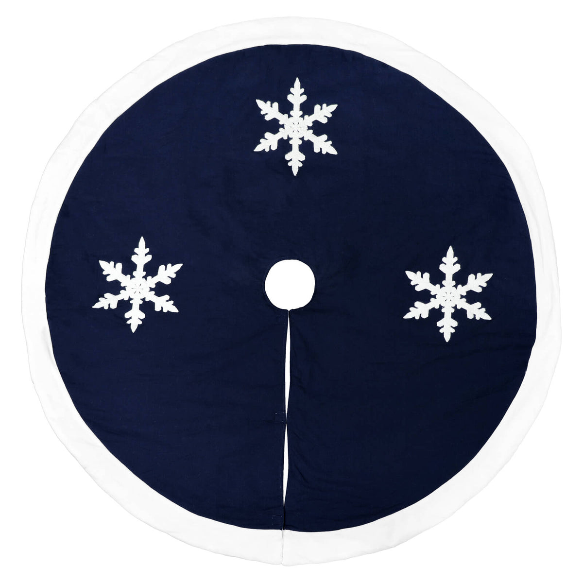 Snowflake Embroidered T Skirt