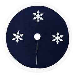 Snowflake Embroidered T Skirt