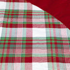 Woven Plaid T-Skirt