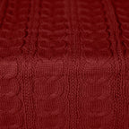 Cable Knitted Throw 50x60