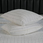 Metric Stitch Seersucker Quilt Set