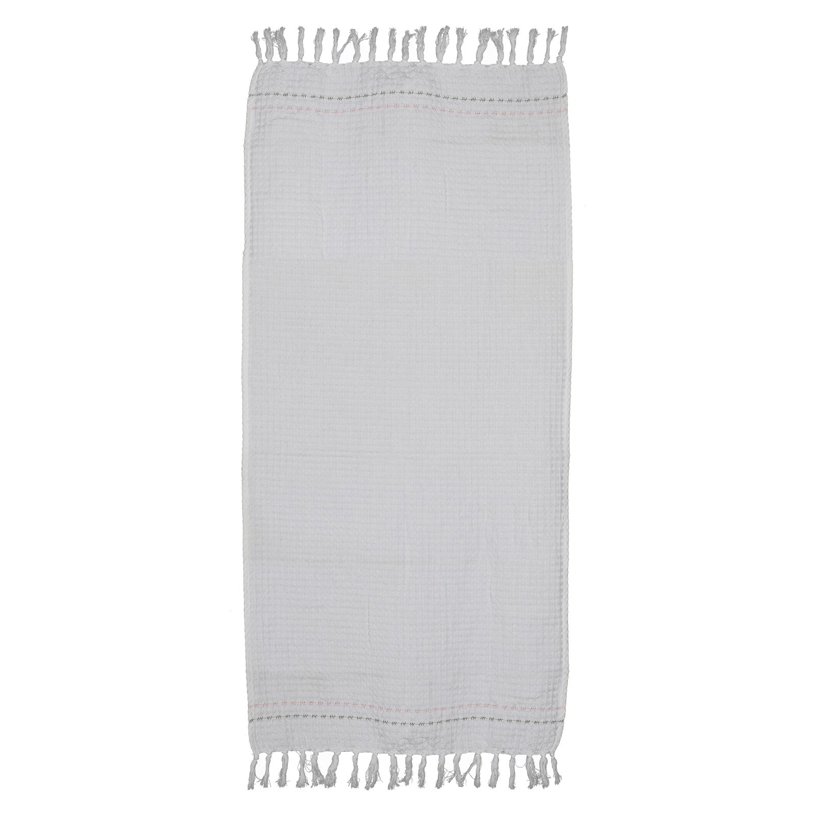 EcruE Premium White Waffle Bath Towel – 100% Cotton | Soft, Absorbent & Stylish | 27x52 inches