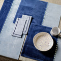 Luxurious Dining with the Cotton Velvet Table Set
